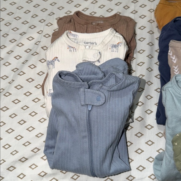 Newborn baby boy sleeper lot - Picture 2 of 4